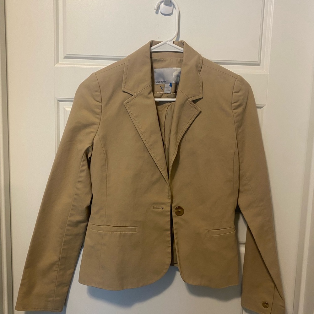 Old Navy Women's Beige Blazer